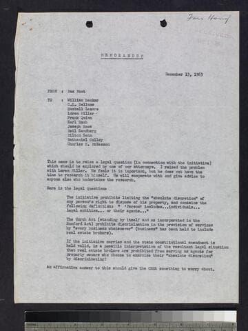 Memo by Mont