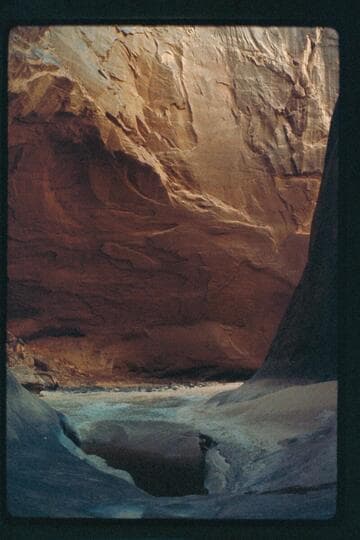 Cave, stream level