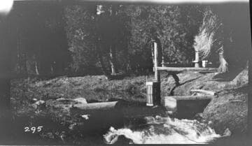 The Wolverton weir
